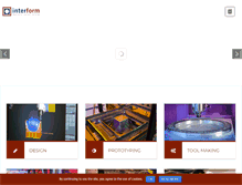 Tablet Screenshot of interform-uk.com